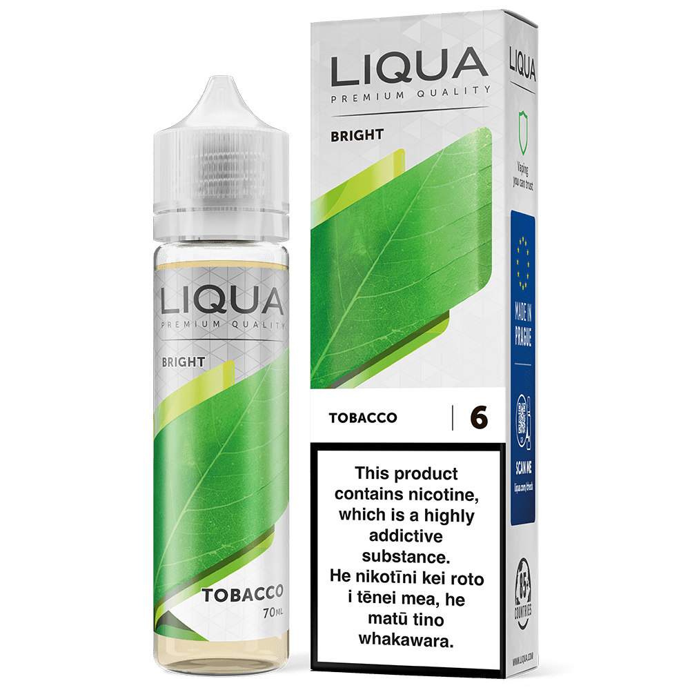 Liqua Bright - Tobacco - Vapoureyes NZ