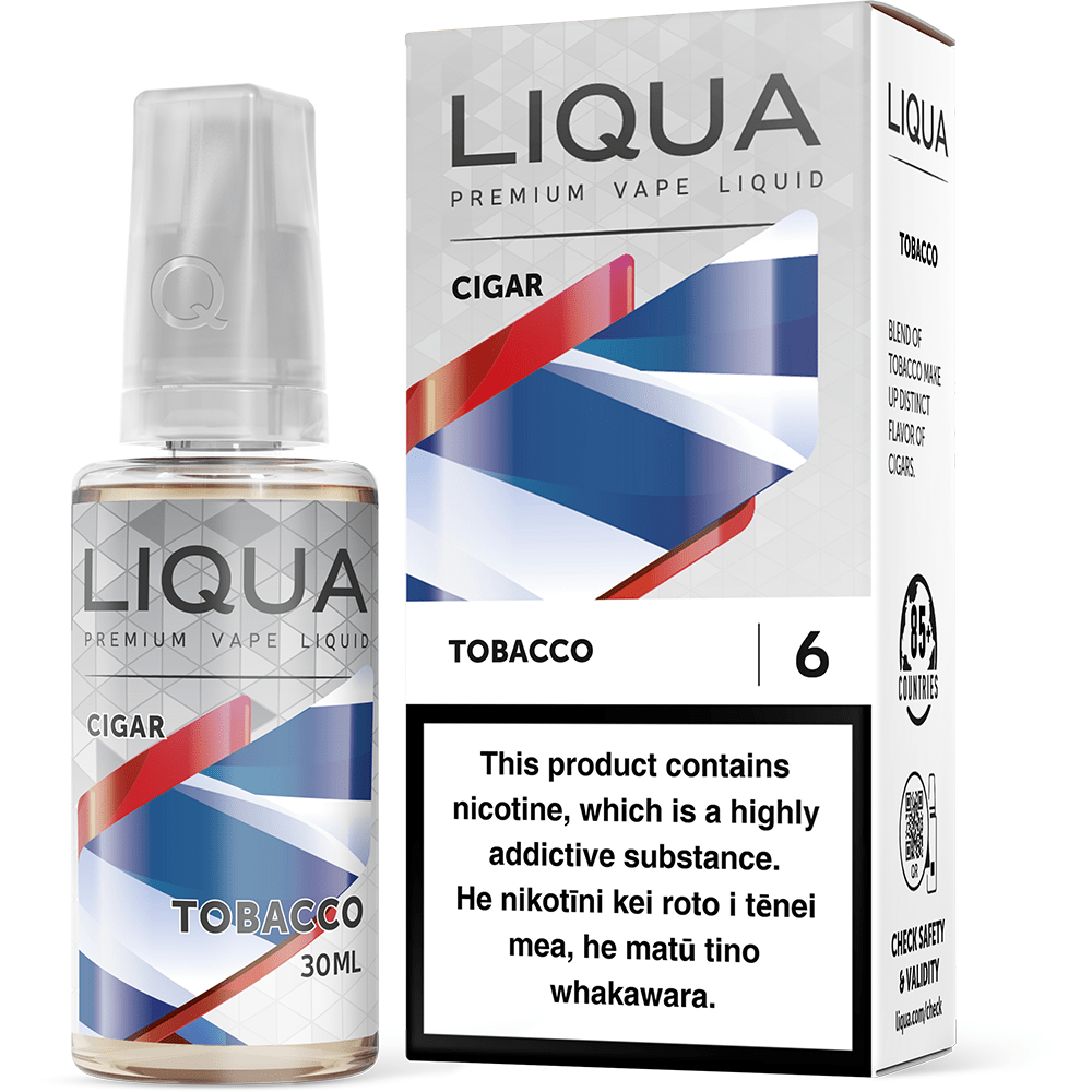 Liqua Cigar - Tobacco - Vapoureyes NZ