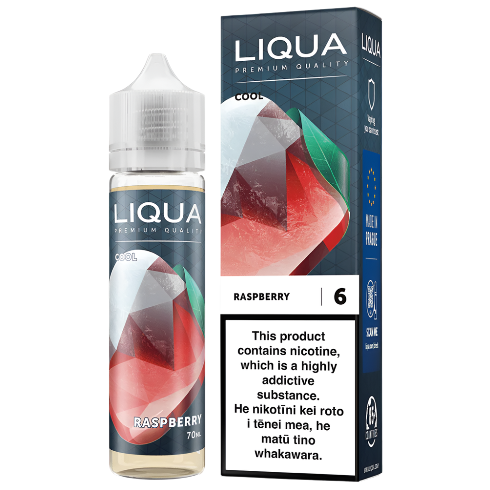 Liqua Mix Cool - Raspberry - Vapoureyes NZ