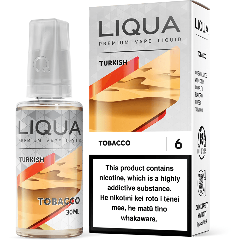 Liqua Turkish - Tobacco - Vapoureyes NZ