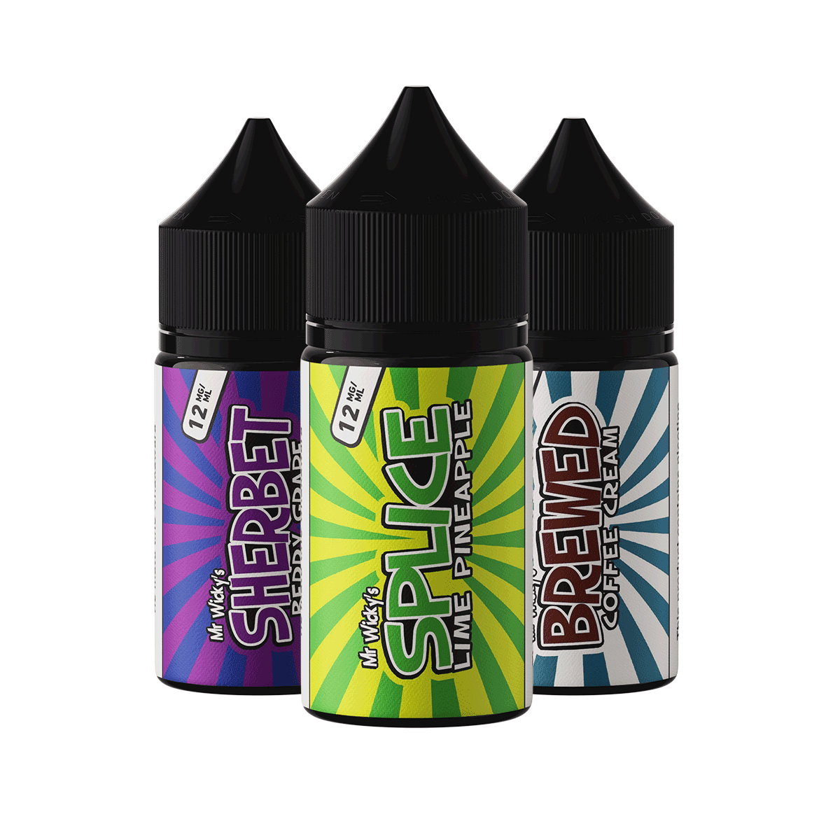 Mr. Wicky Salts Tasting Pack - Vapoureyes
