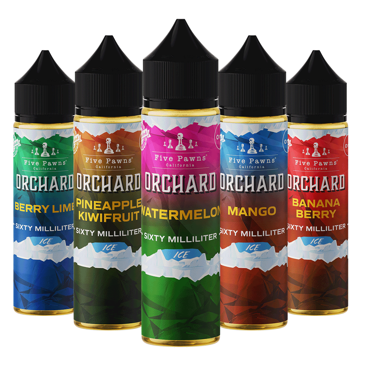 Orchard Blends Iced Tasting Pack - Vapoureyes