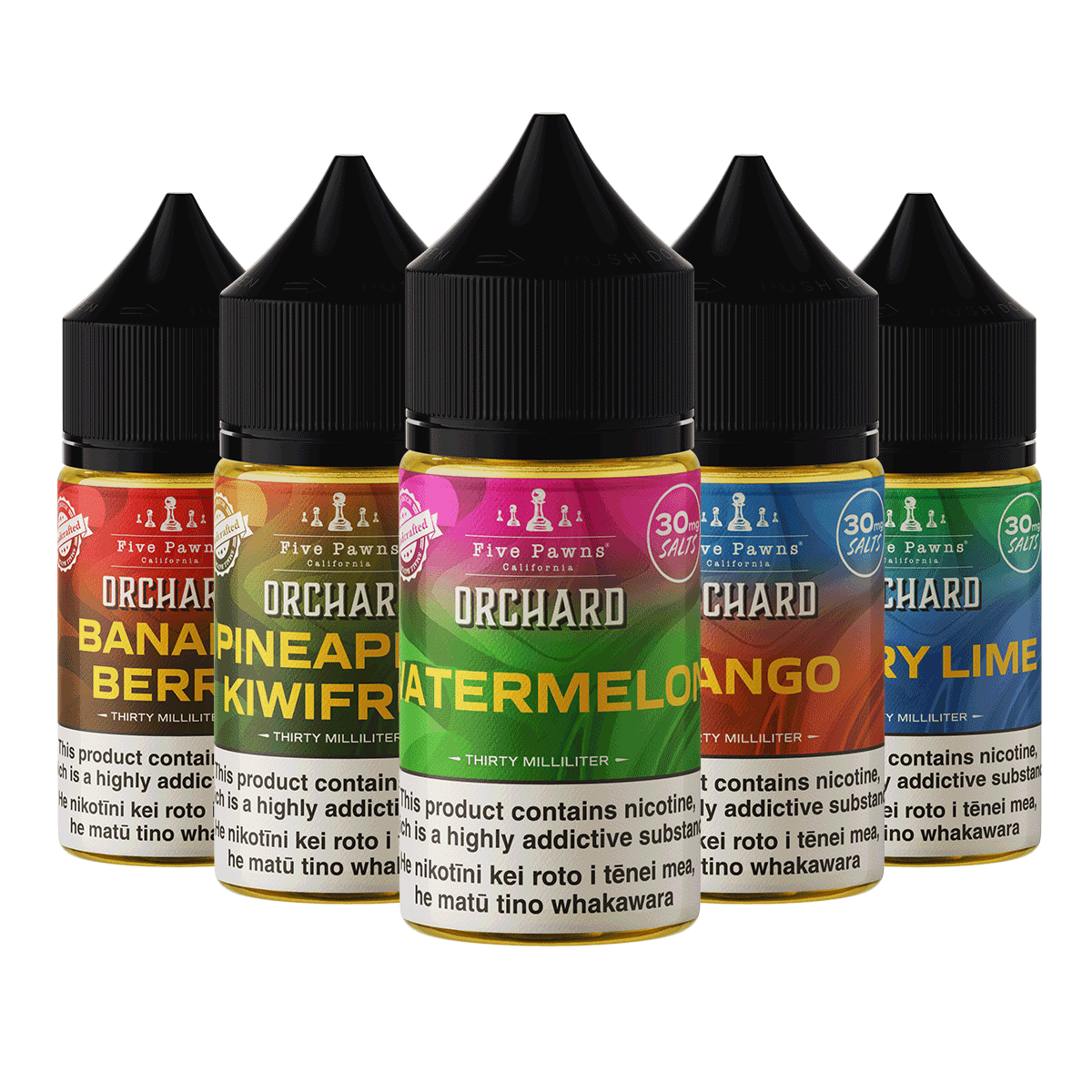 Orchard Blends Salts Tasting Pack - Vapoureyes