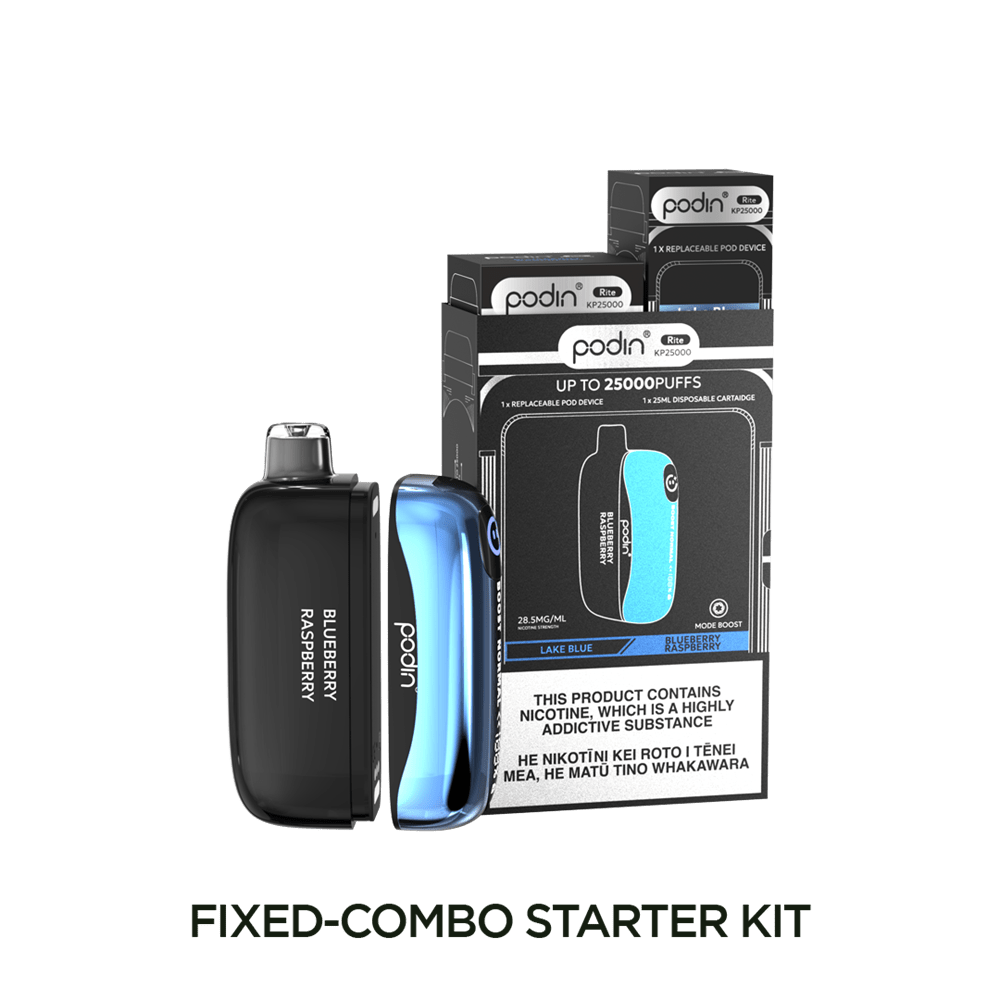Podin - Rite KP25000 Kit - Blueberry Raspberry - Vapoureyes
