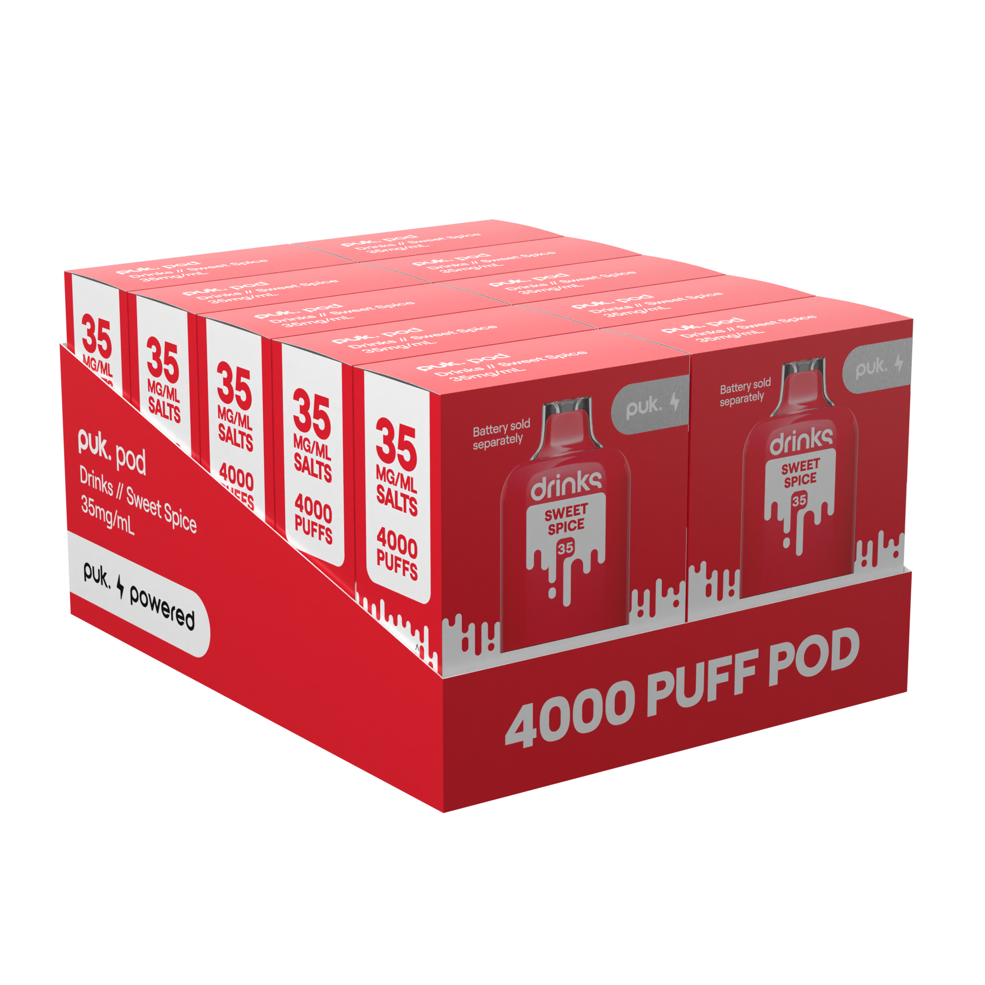 Drinks - puk. Pod Carton - Sweet Spice