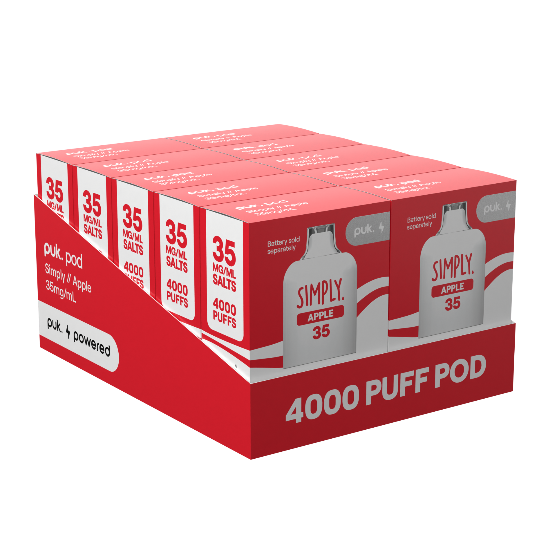 Simply - puk. Pod Carton - Apple