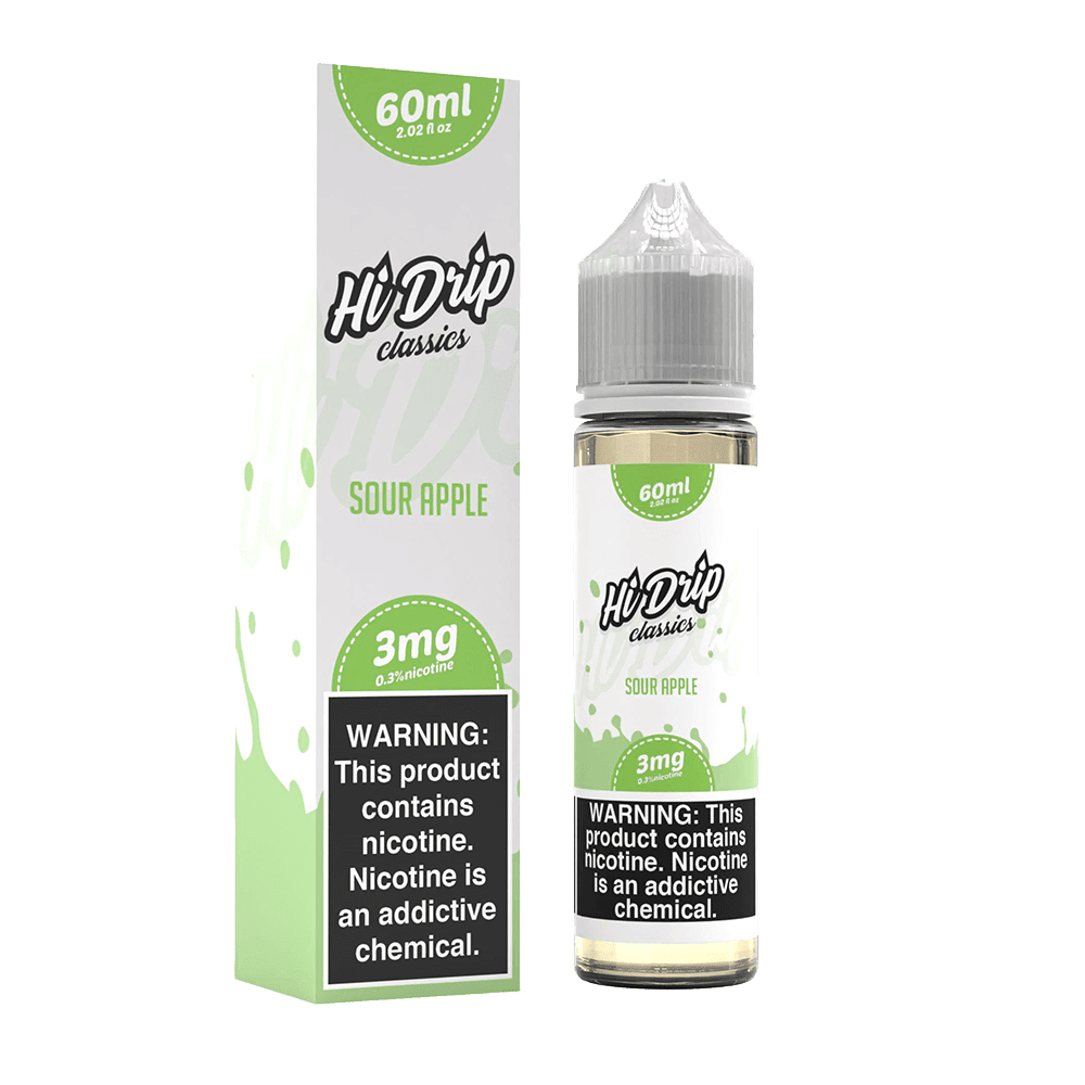 SALE Hi Drip Classics - Sour Apple - Vapoureyes
