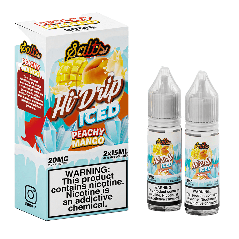SALE Hi-Drip Salts - Peachy Mango - Vapoureyes