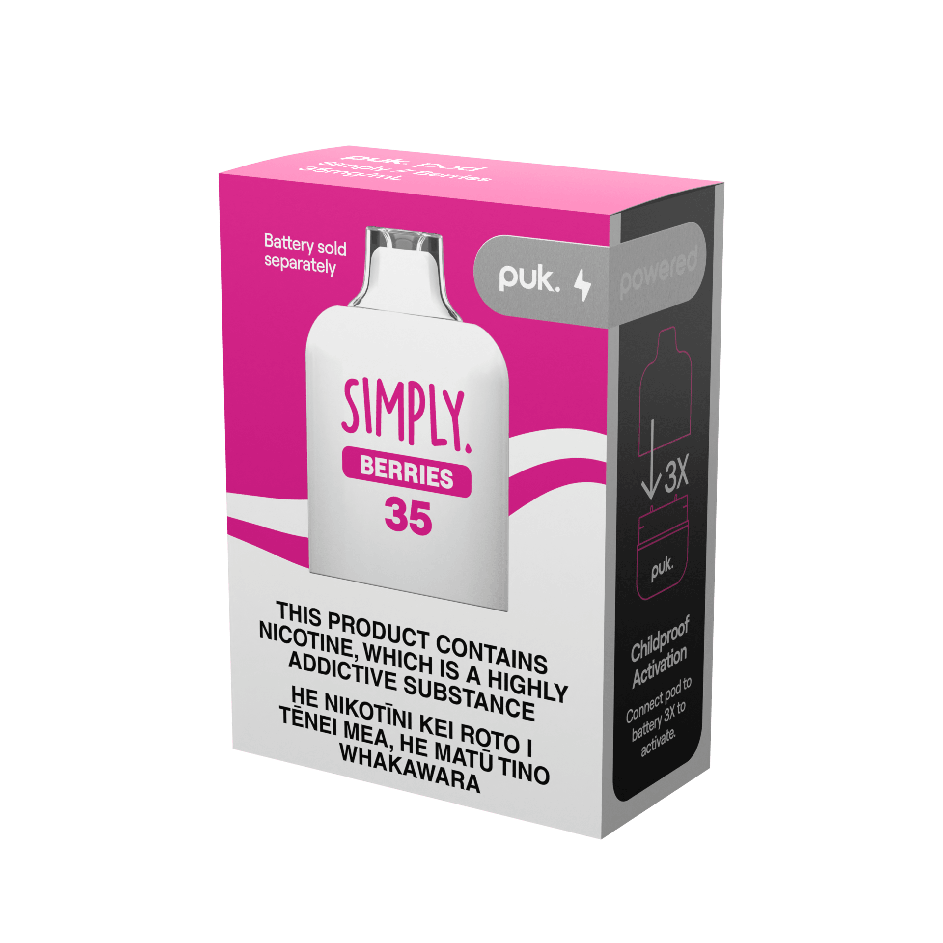 Simply - puk. Pod - Berries - Vapoureyes