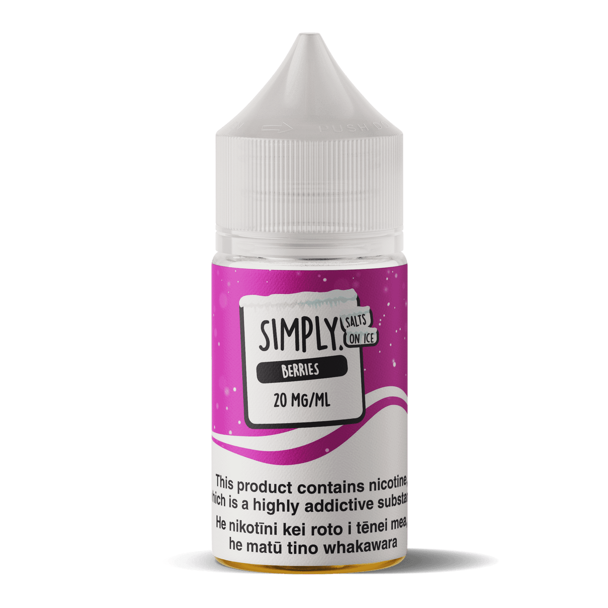 Simply Salts On Ice - Berries - Vapoureyes NZ