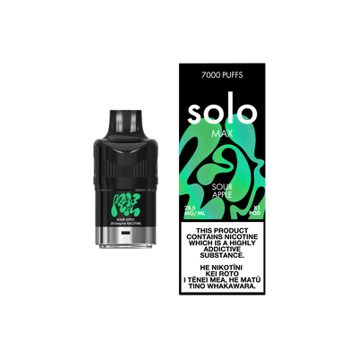 solo MAX Pod (10ml) - Sour Apple