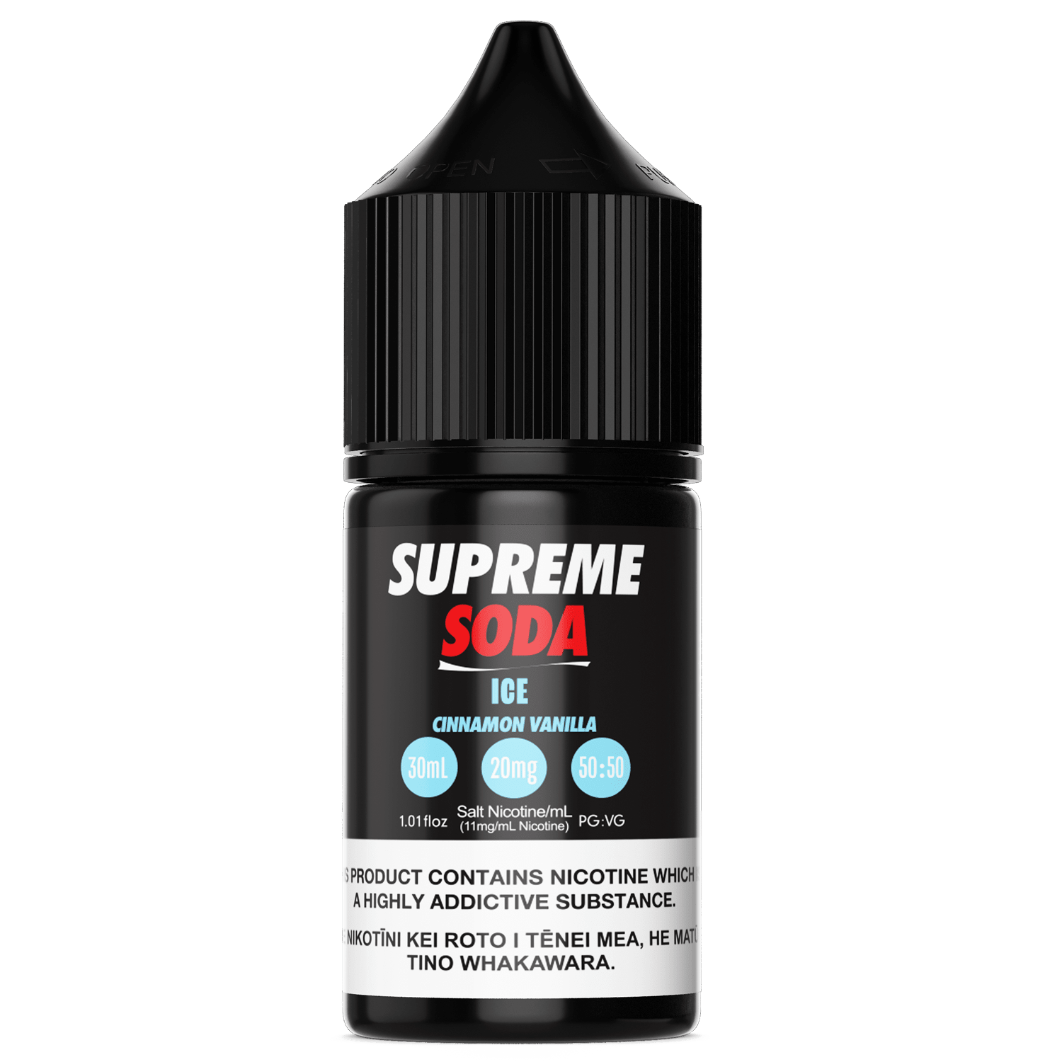 Supreme (Soda) Salts - Cinnamon Vanilla - Vapoureyes