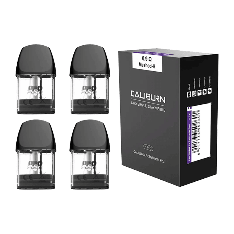 Uwell - Caliburn A2 Replacement Pods Vapoureyes NZ Uwell - Caliburn A2 Replacement Pods Vapoureyes NZ