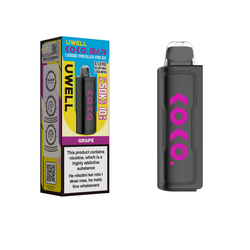 UWELL - KOKO Bar L50000 Pod Ice - Grape - Vapoureyes