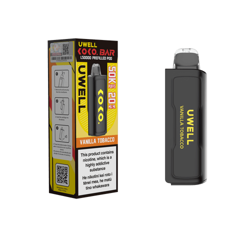 UWELL - KOKO Bar L50000 Pod - Vanilla Tobacco - Vapoureyes