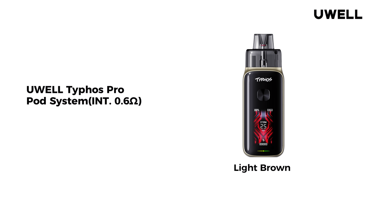 Uwell - Typhos Pro Pod Kit - Vapoureyes
