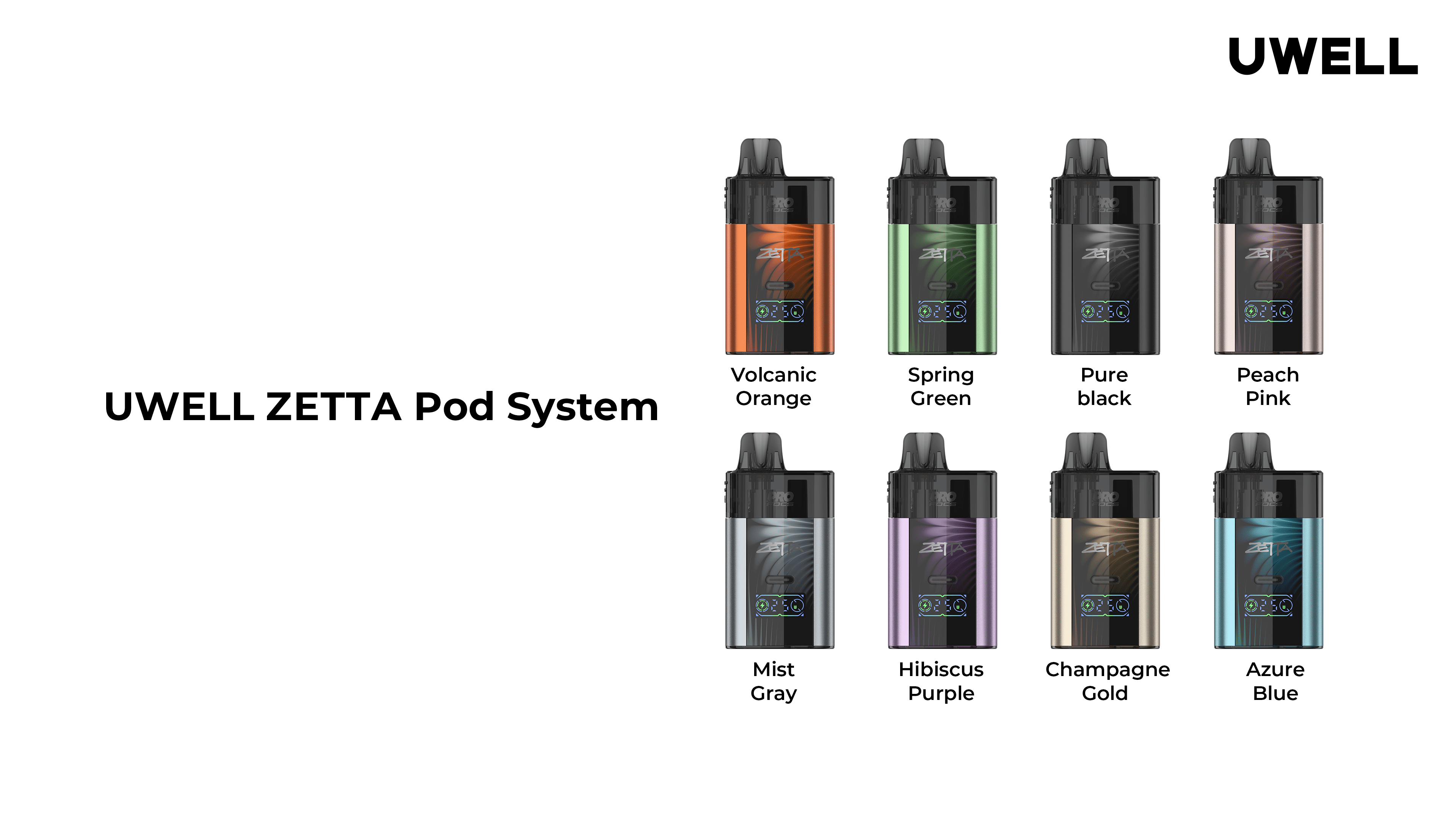 Uwell - Zetta Pod Kit - Vapoureyes