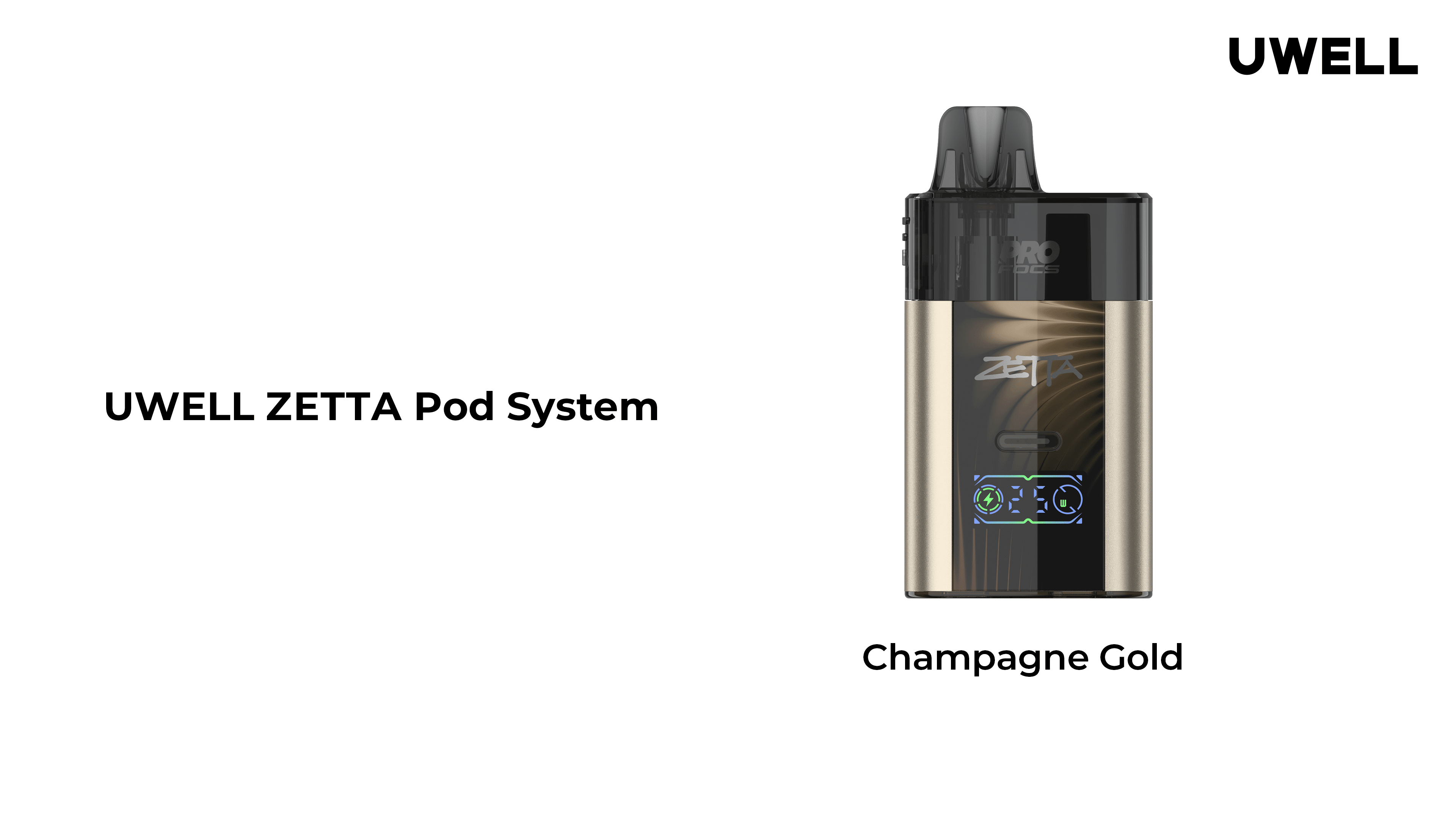 Uwell - Zetta Pod Kit - Vapoureyes
