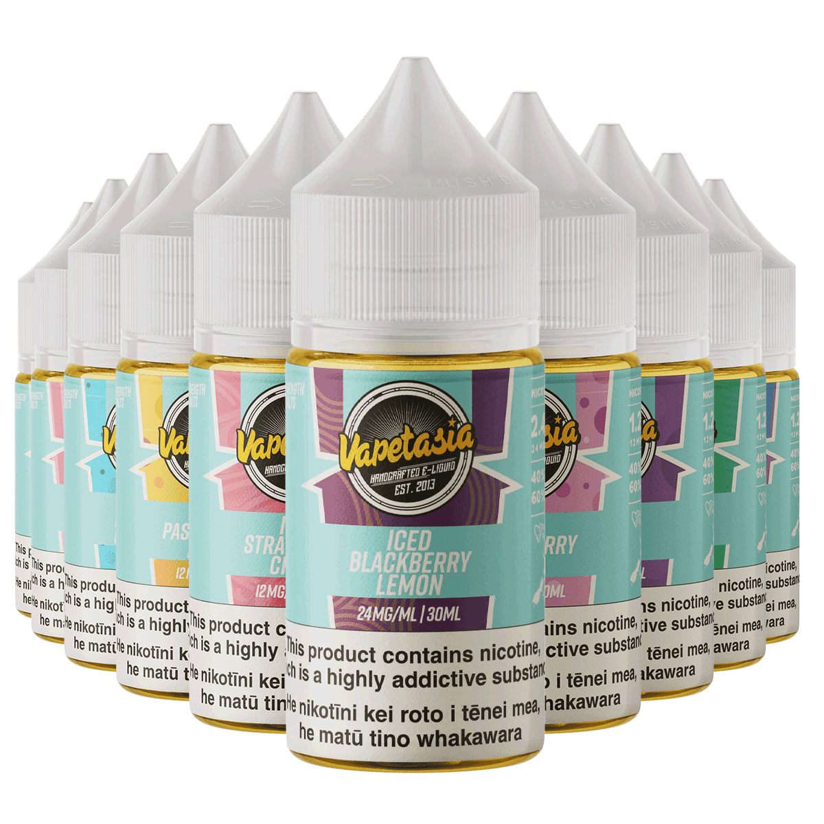 Vapetasia Iced Salts Tasting Pack - Vapoureyes