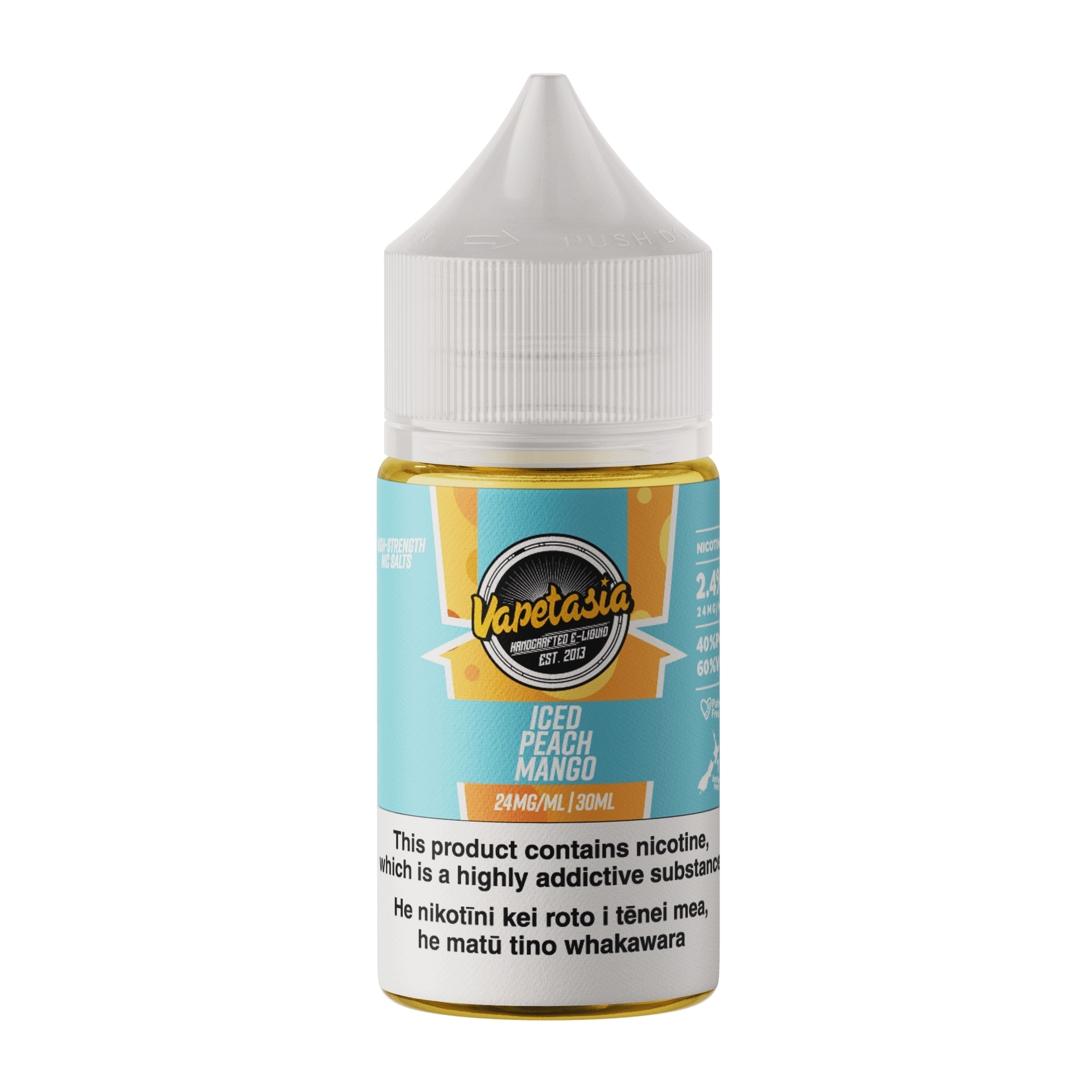 Vapetasia Killer Fruits Iced Salts - Peach Mango - Vapoureyes
