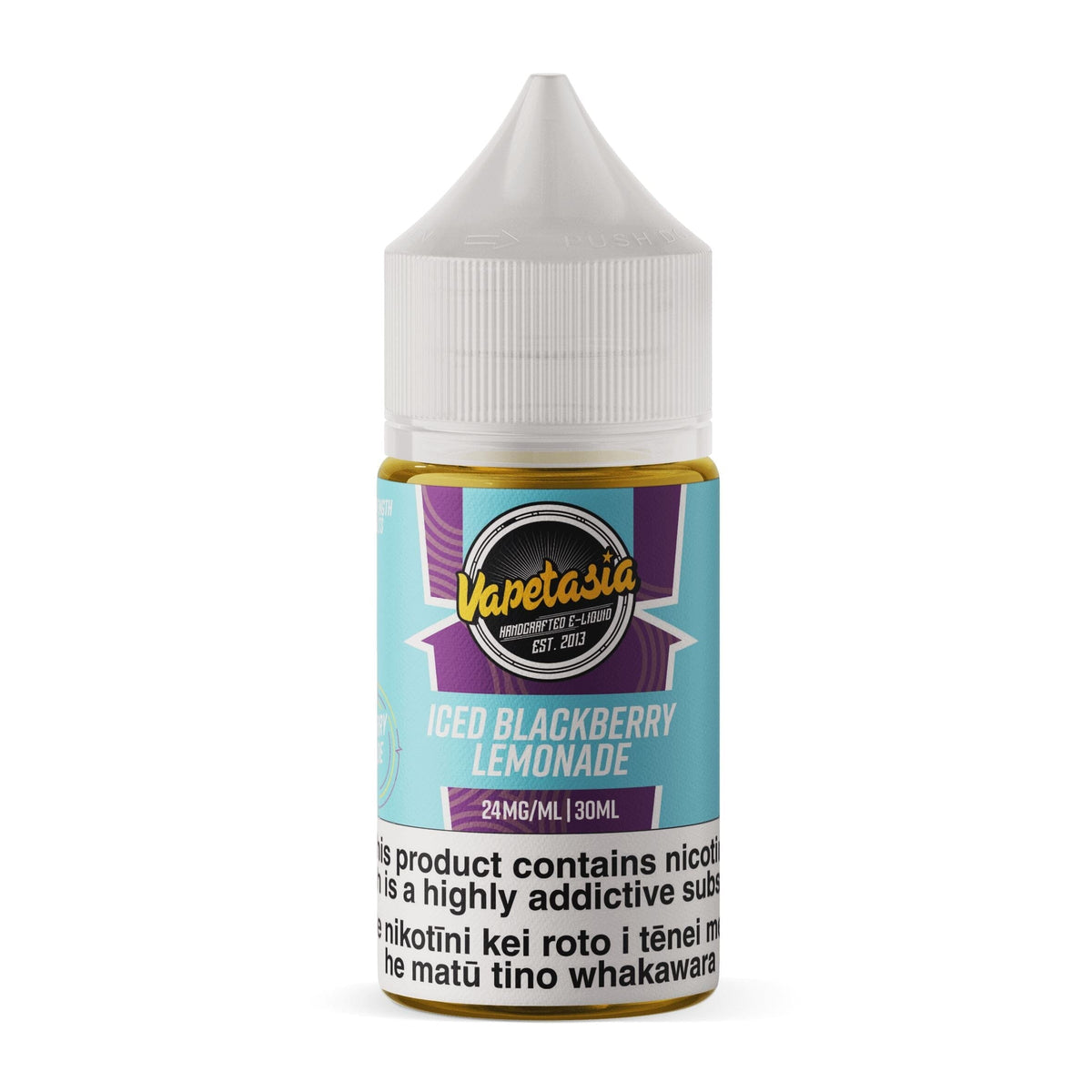 Vapetasia Lemonade Iced Salts - Blackberry Lemon - Vapoureyes