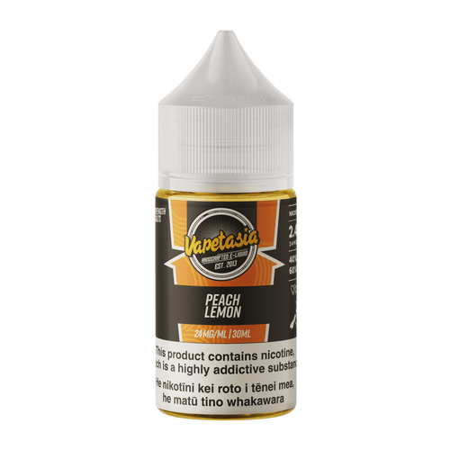 Vapetasia レモネードソルト - ピーチレモン