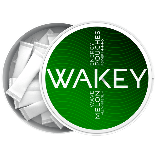 WAKEY - メロンウェーブ風味カフェインパウチ - 50mg