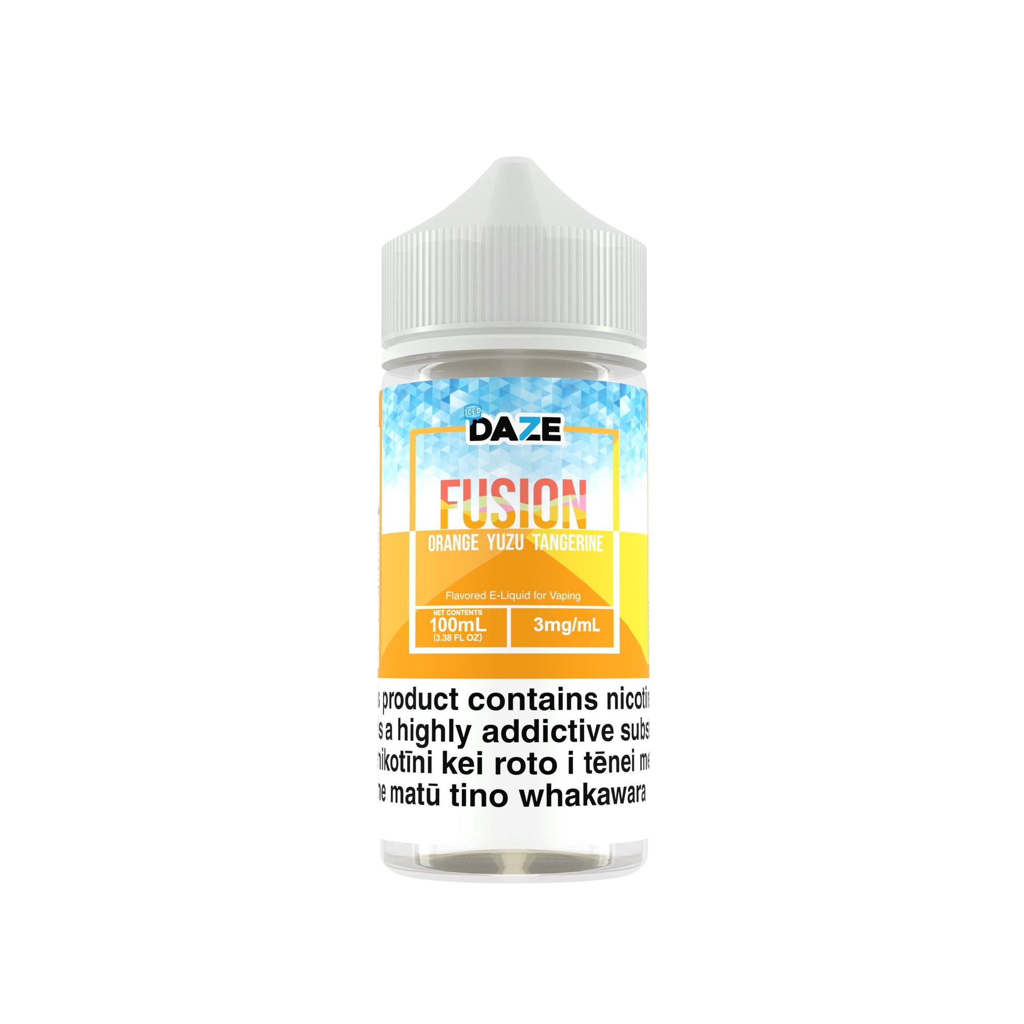 7DAZE Fusion Iced - Orange Yuzu Tangerine - Vapoureyes