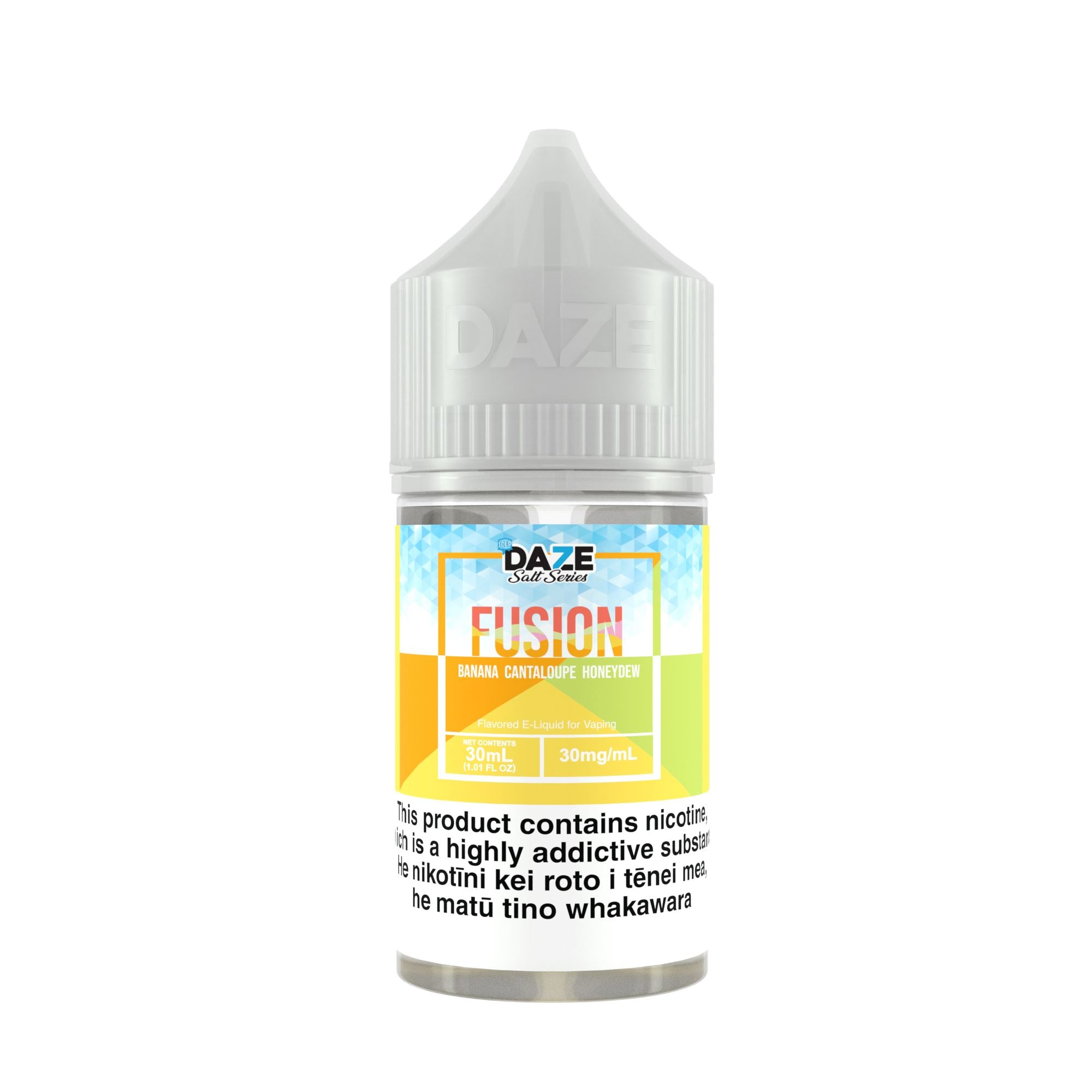 7DAZE Fusion Iced Salts - Banana Cantaloupe Honeydew - Vapoureyes