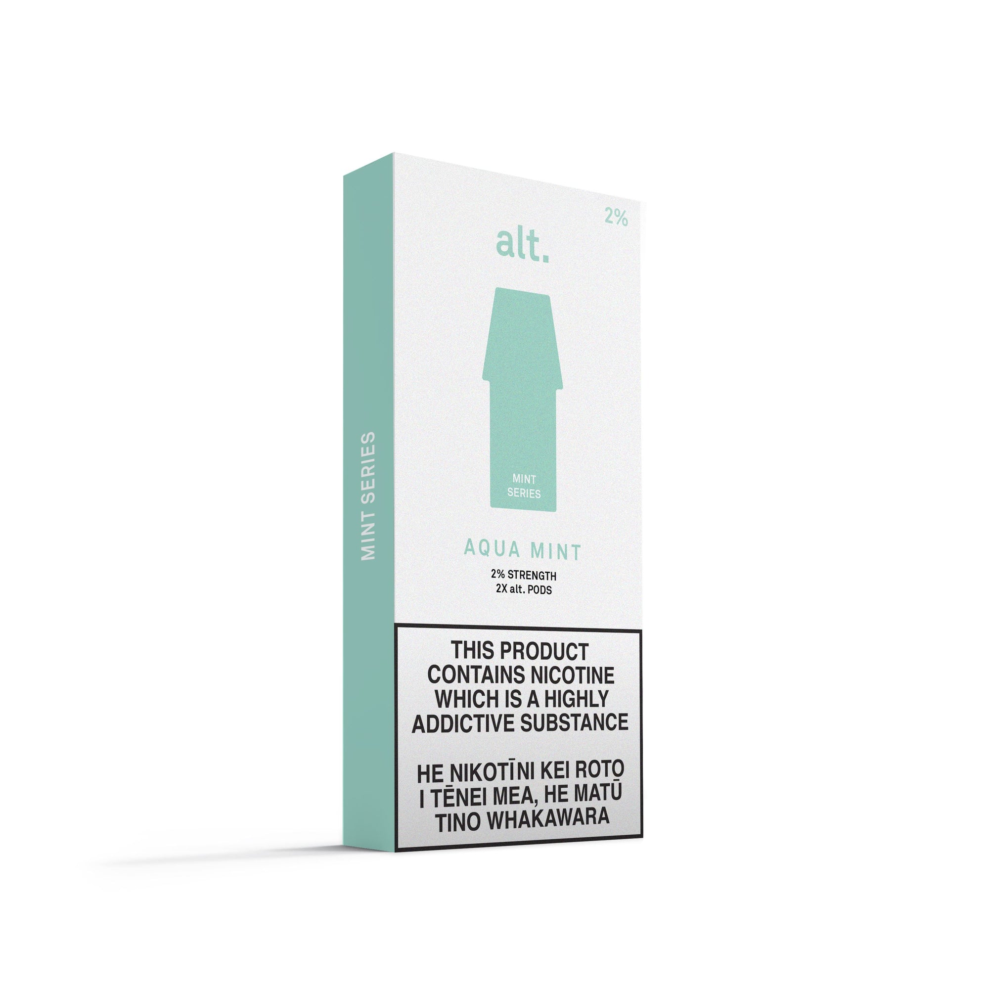 Alt - Aqua Mint Replacement Pods (2 Pack) - Vapoureyes
