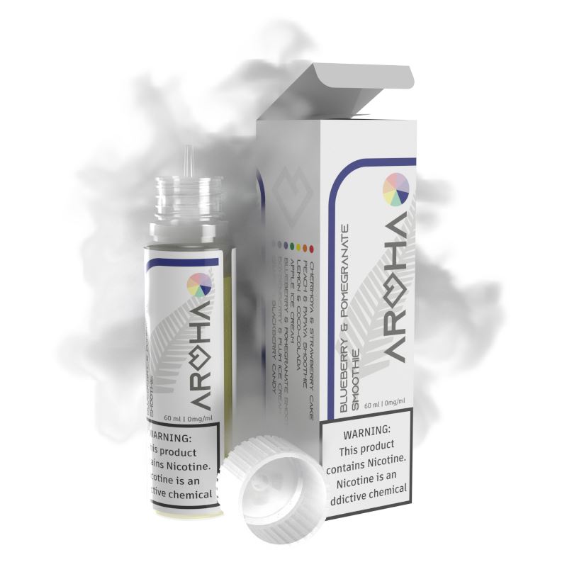 Aroha - Blue (Blueberry & Pomegranate Smoothie) - Vapoureyes