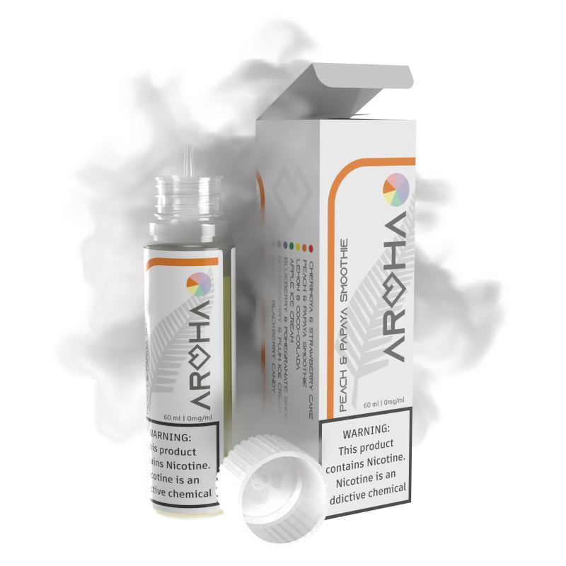 Aroha - Orange (Peach & Papaya Smoothie) - Vapoureyes