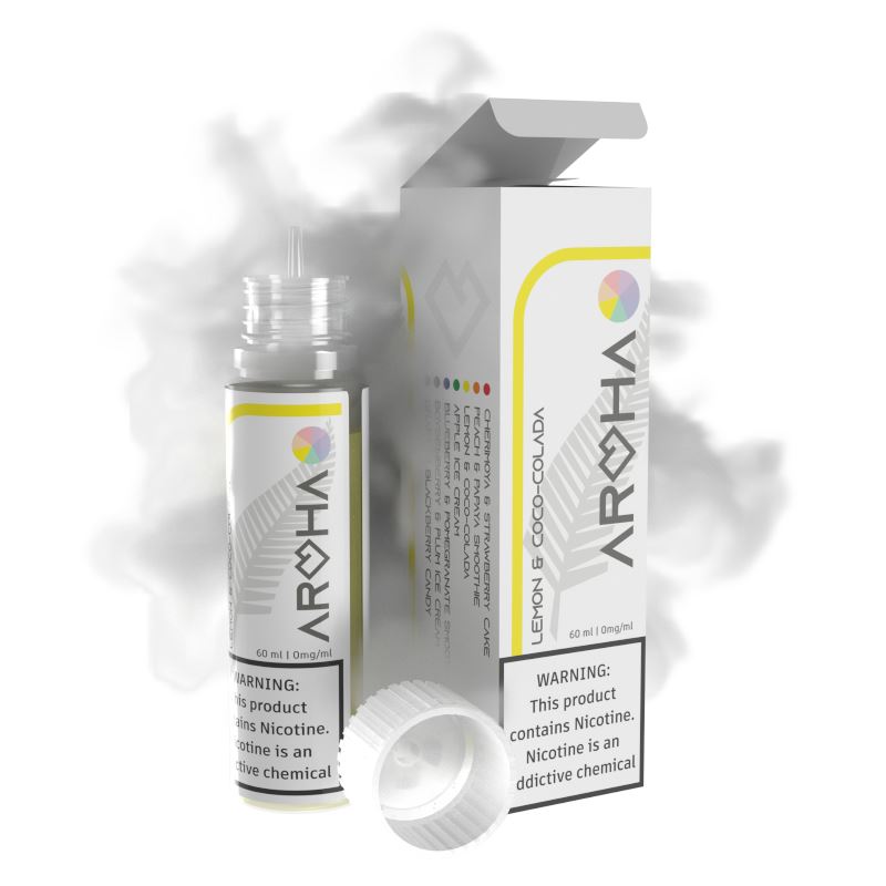 Aroha - Yellow (Lemon & Coco-Colada) - Vapoureyes