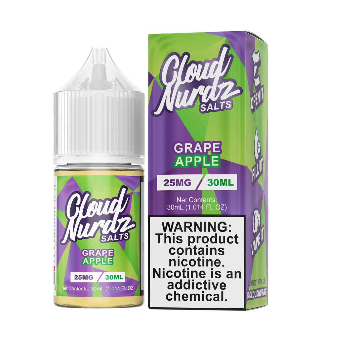 Cloud Nurdz SALT - Grape Apple - Vapoureyes