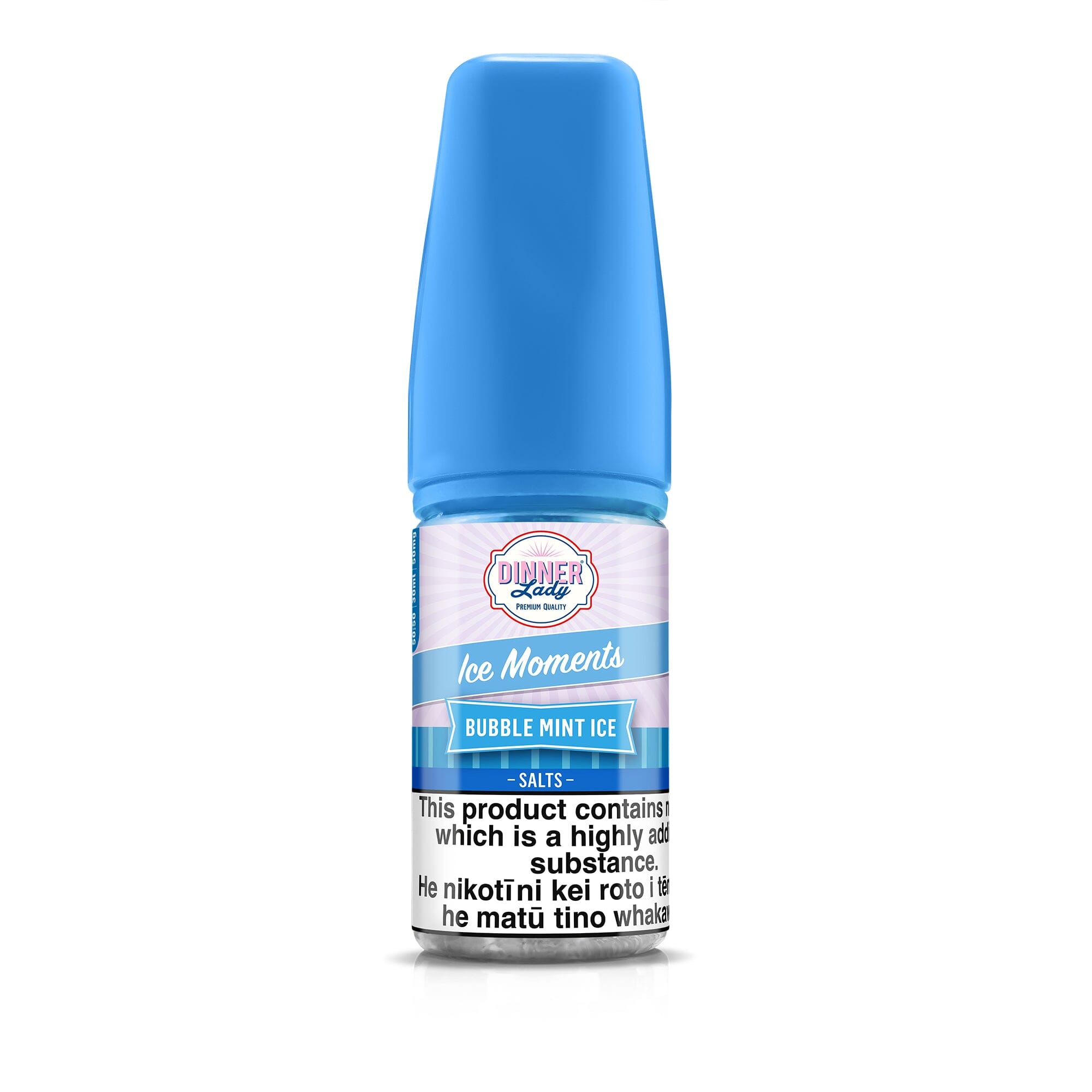Dinner Lady Moments Salts - Bubble Mint Ice - Vapoureyes