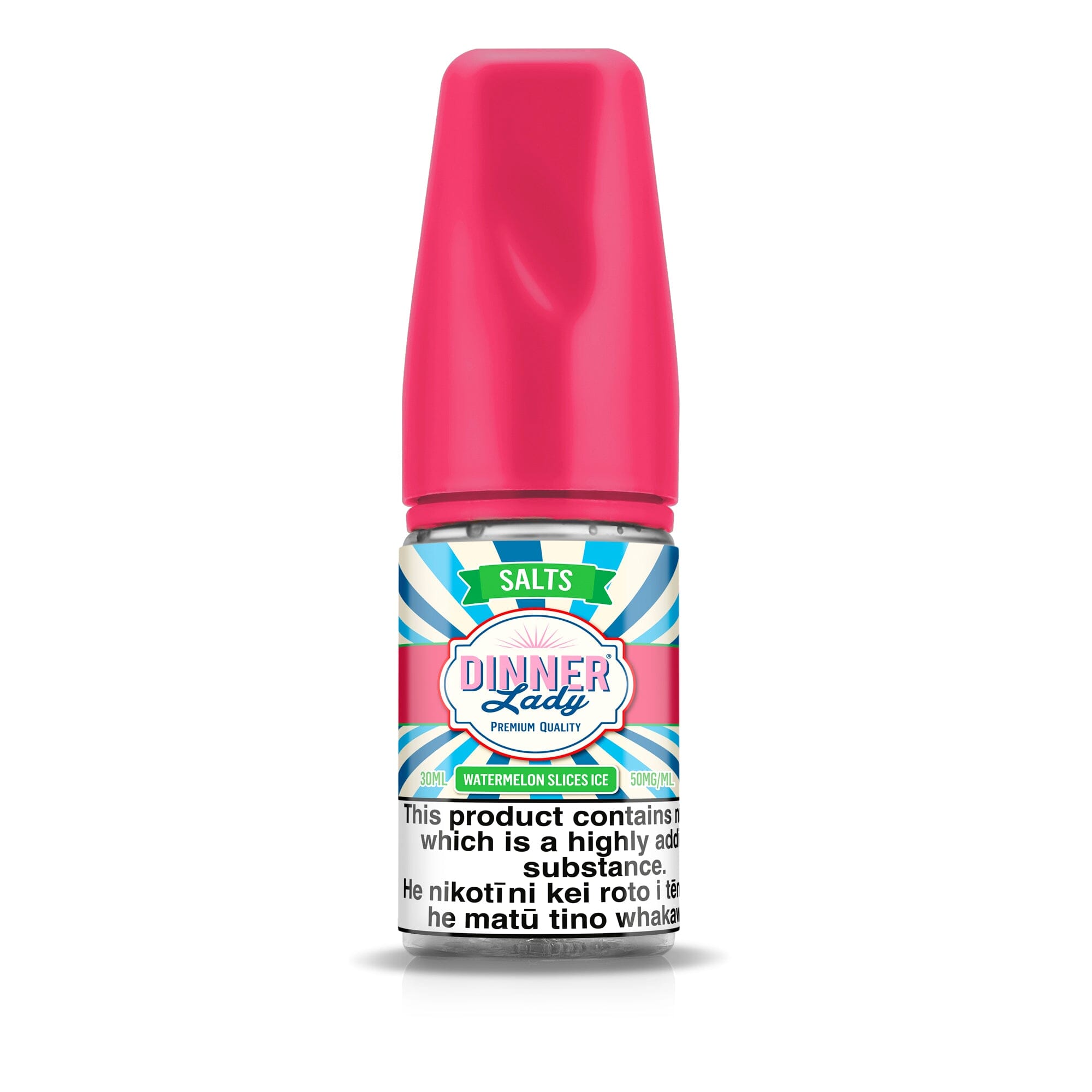 Dinner Lady Salts - Watermelon Slices Ice - Vapoureyes