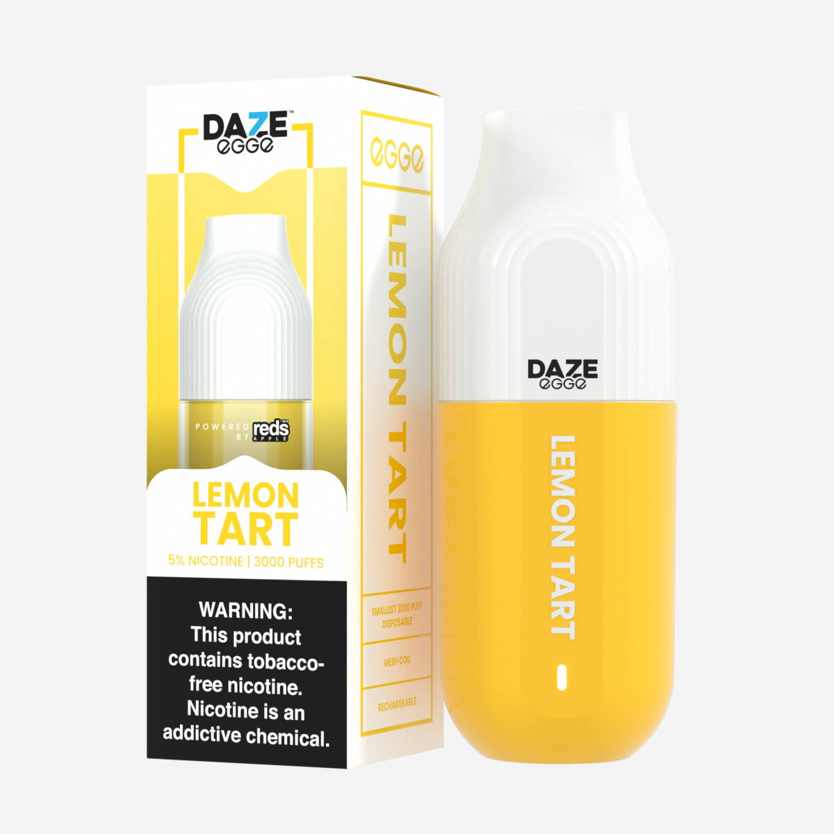 Egge Disposable by Reds - Lemon Tart - Vapoureyes