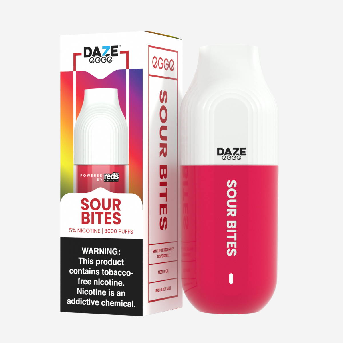 Egge Disposable by Reds - Sour Bites - Vapoureyes