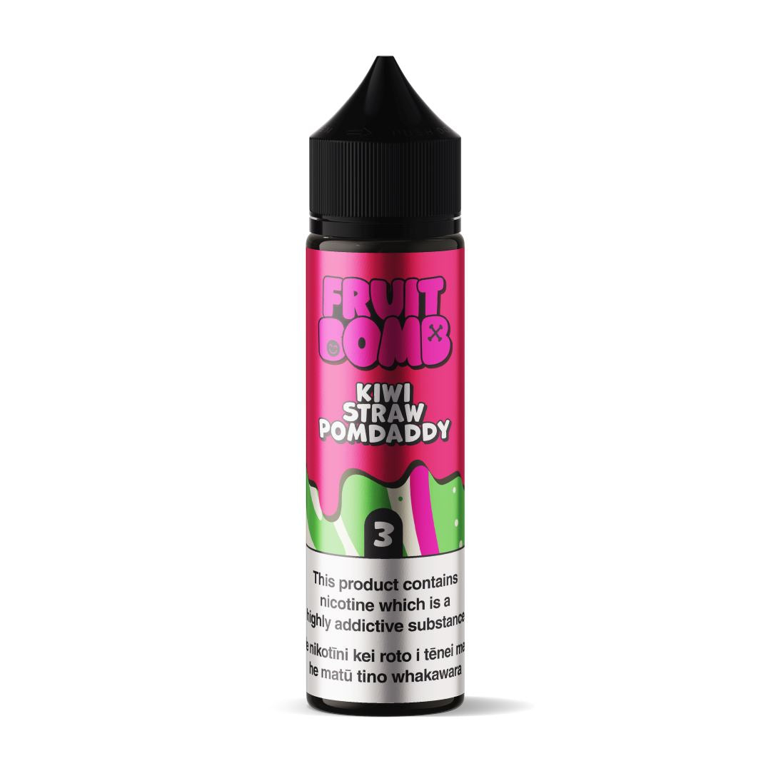 Fruit Bomb - Kiwi Straw Pomdaddy - Vapoureyes