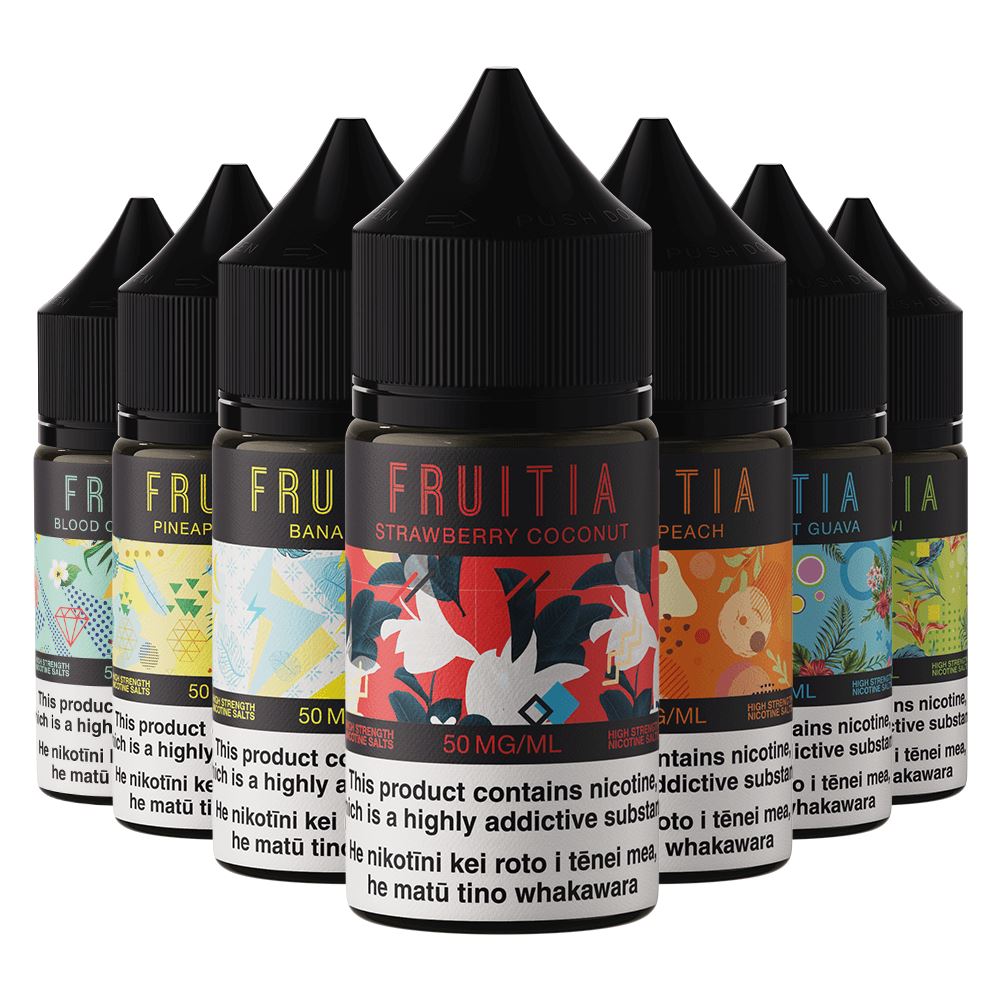 Fruitia Salts Tasting Pack - Vapoureyes