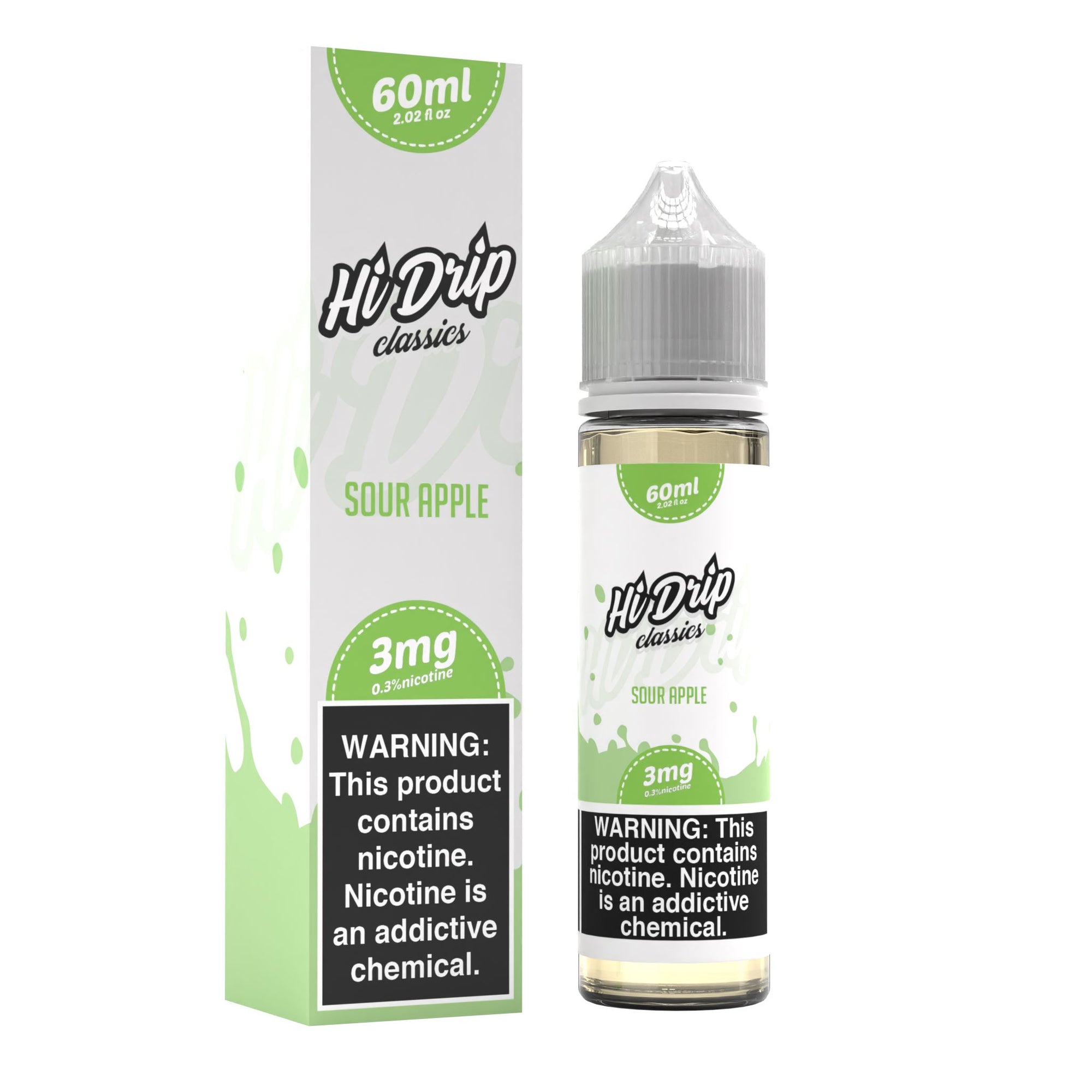 Hi Drip Classics - Sour Apple - Vapoureyes