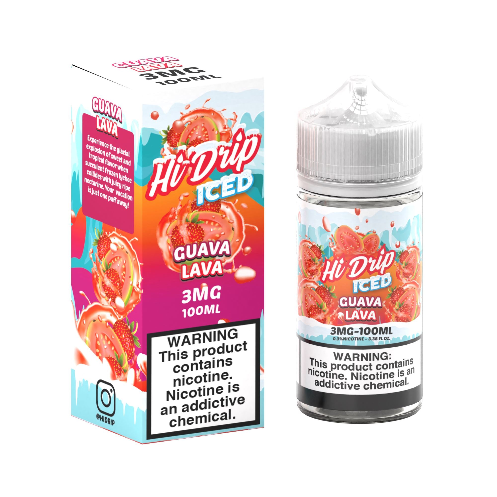 Hi-Drip ICED - Guava Lava - Vapoureyes
