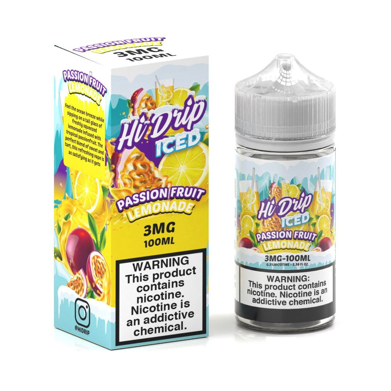 Hi-Drip ICED - Passion Fruit Lemonade - Vapoureyes