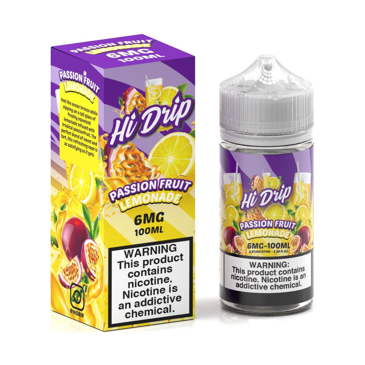 Hi-Drip - Passion Fruit Lemonade - Vapoureyes
