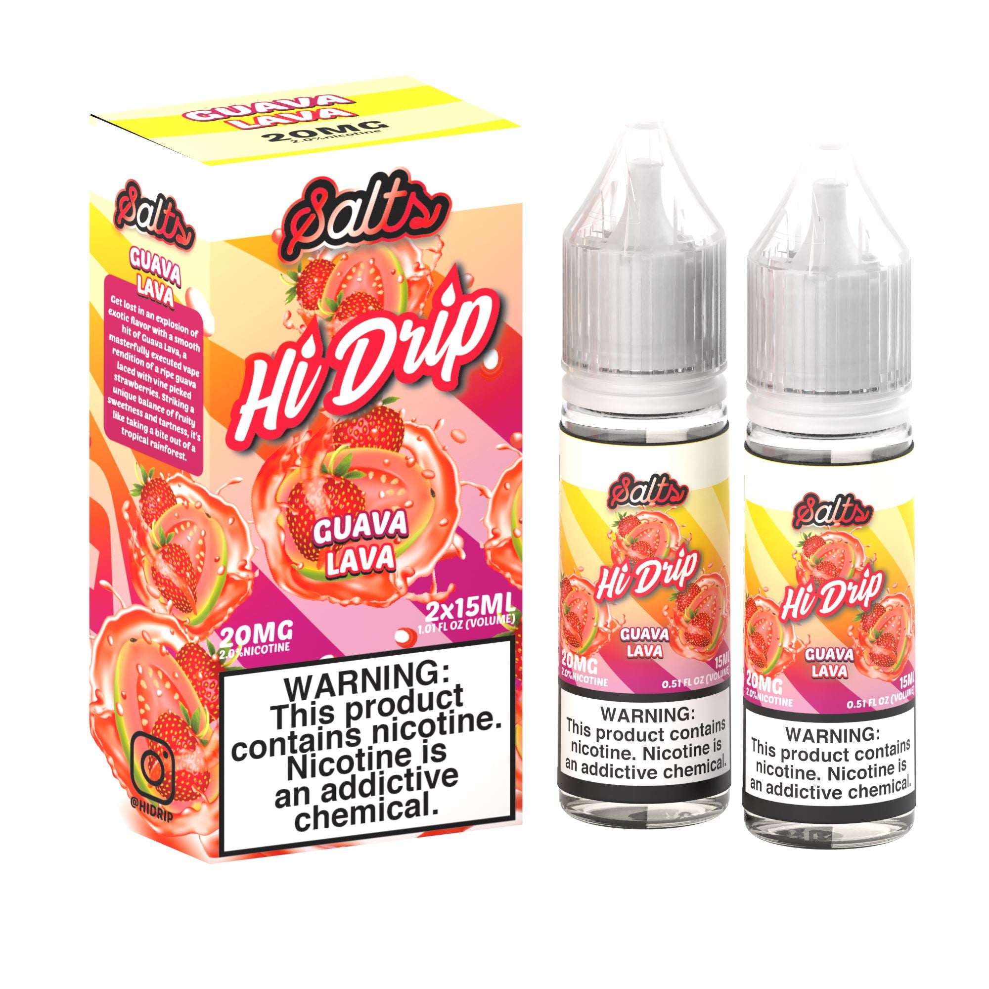 Hi-Drip Salts - Guava Lava - Vapoureyes