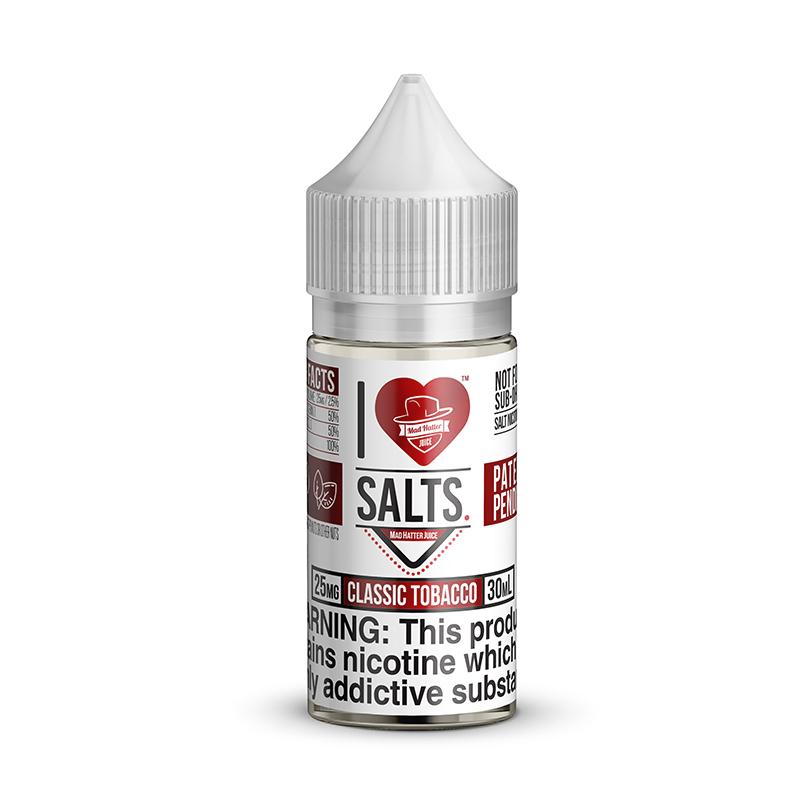 I Love Salts - Classic Tobacco - Vapoureyes