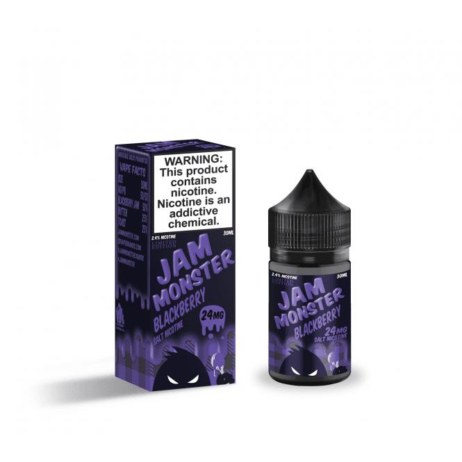 Jam Monster Salt - Blackberry - Vapoureyes NZ
