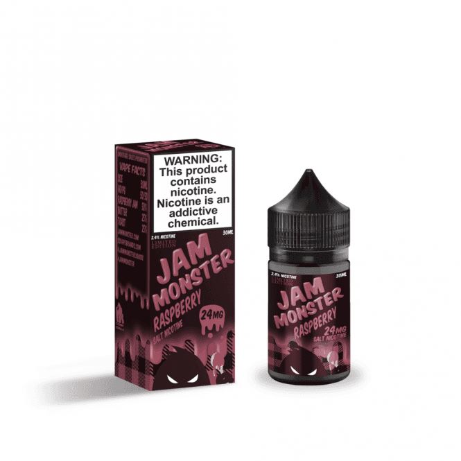 Jam Monster Salt - Raspberry - Vapoureyes NZ