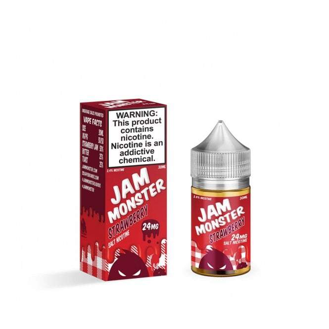 Jam Monster Salt - Strawberry - Vapoureyes NZ