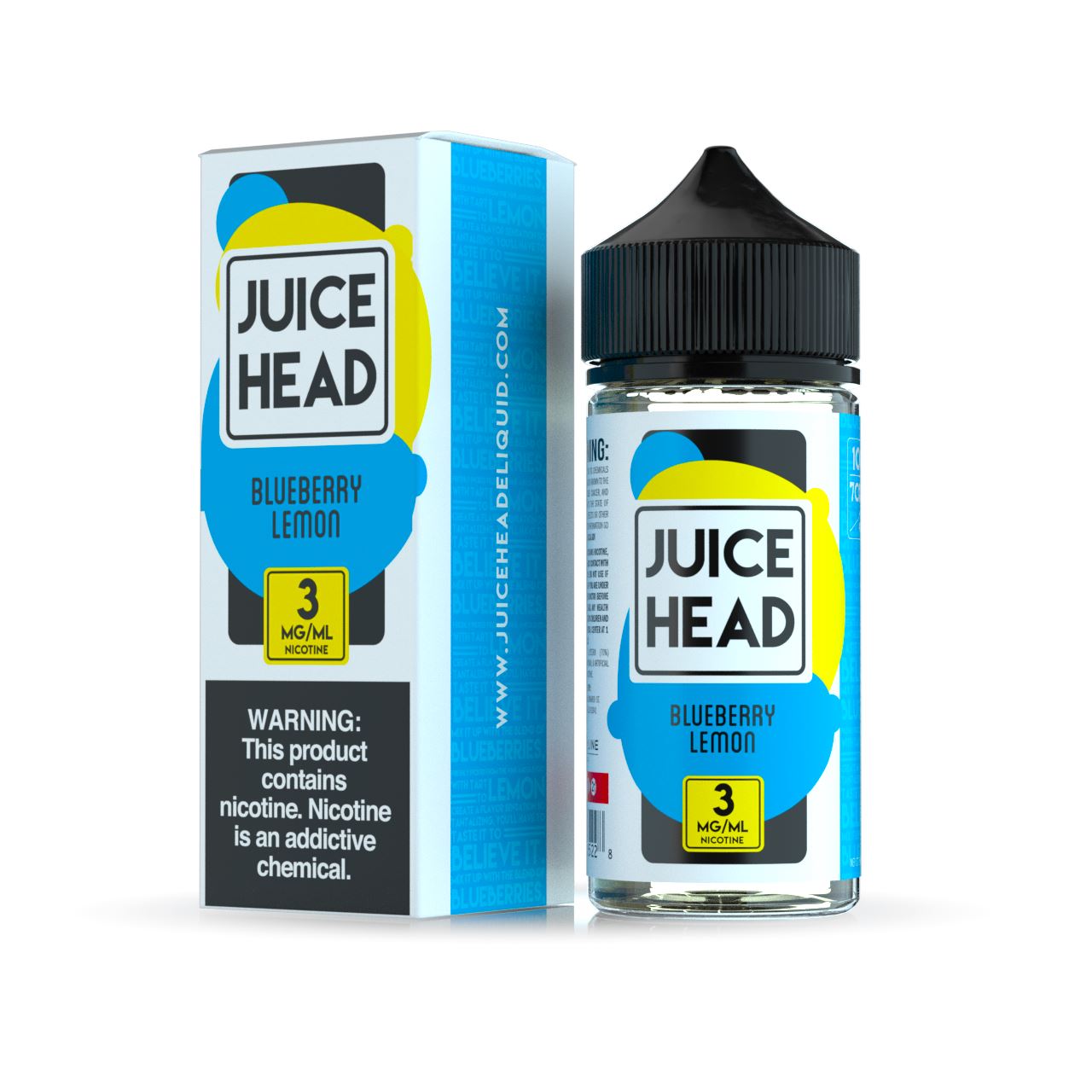 Juice Head - Blueberry Lemon - Vapoureyes